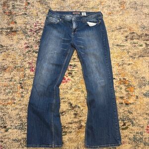 Paris Blues Dark Blue Flare Jeans